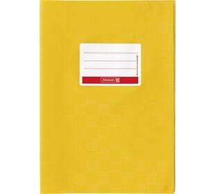 BRUNNEN Hefthüllen A5 m.Schild goldgel