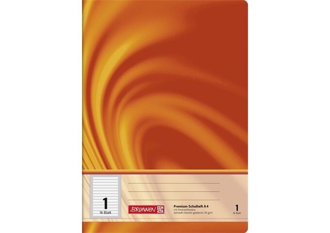 BRUNNEN Heft Vivendi A4 16Bl Lin01 FSC