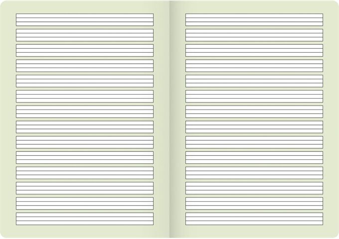 BRUNNEN Heft Vivendi A4 16Bl Lin01 FSC