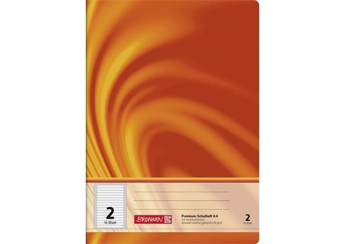BRUNNEN Heft Vivendi A4 16Bl Lin02 FSC