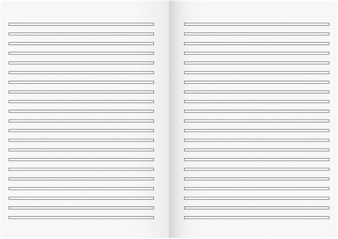 BRUNNEN Heft Vivendi A4 16Bl Lin03 FSC