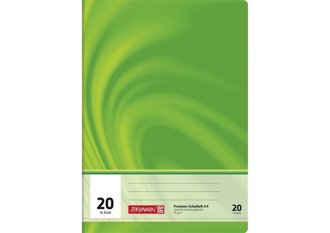 BRUNNEN Heft Vivendi A4 16Bl Lin20 FSC