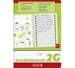 BRUNNEN Bilderheft A5 Lin2G 16Bl