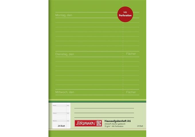 BRUNNEN Aufgabenheft A6 24Bl