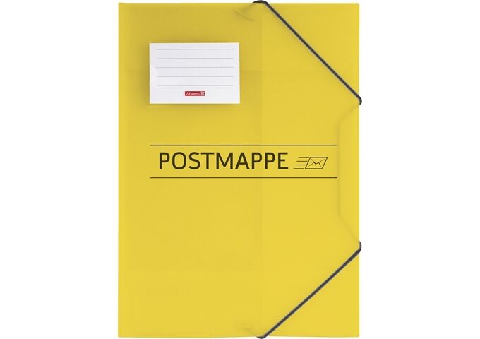 BRUNNEN Postmappe A4 PP 3 Klappen