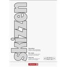 BRUNNEN Skizzenbl. A4 50Bl geleimt190g