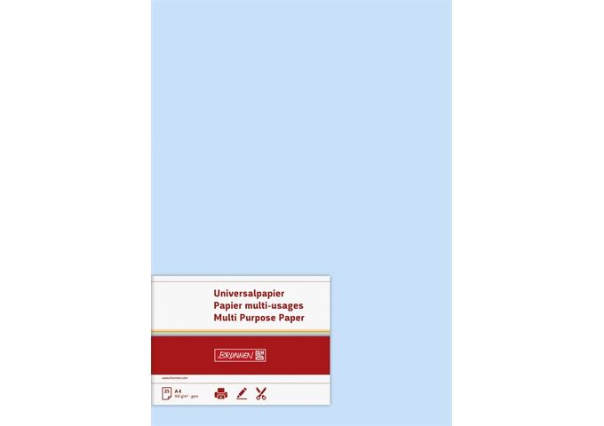 BRUNNEN Universalp. 25Bl 160g h blau