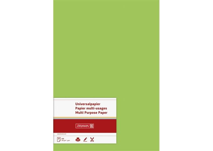 BRUNNEN Universalp. 25Bl 160g grün