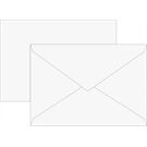 BRUNNEN Briefhülle C5 weiss 80g Futter