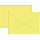 BRUNNEN Briefhülle C5 gelb 80g Futter