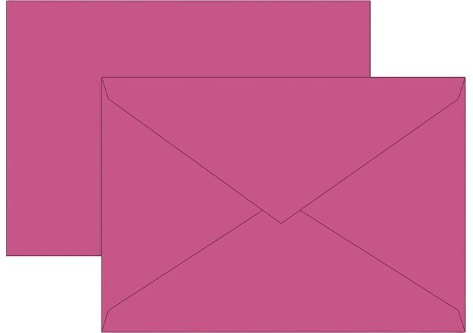 BRUNNEN Briefhülle C5 fuchsia 80g Futt