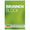 BRUNNEN Briefblock A4 70g unlin grün
