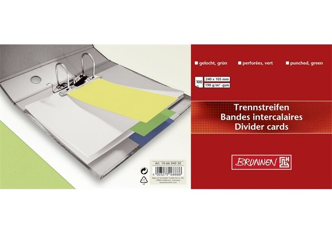BRUNNEN Pg. Trennstreifen grün