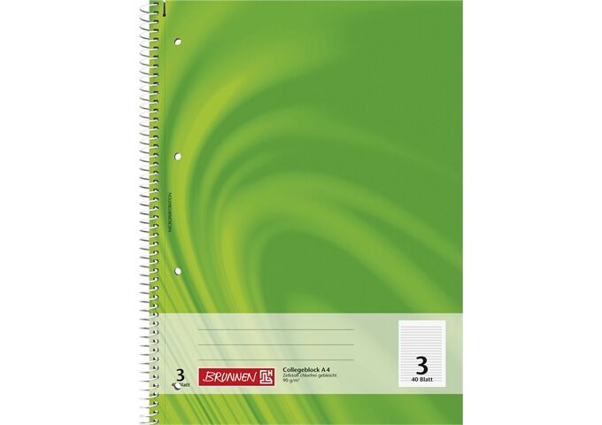 BRUNNEN Collegebl. A4 Vivendi Lin3 FSC