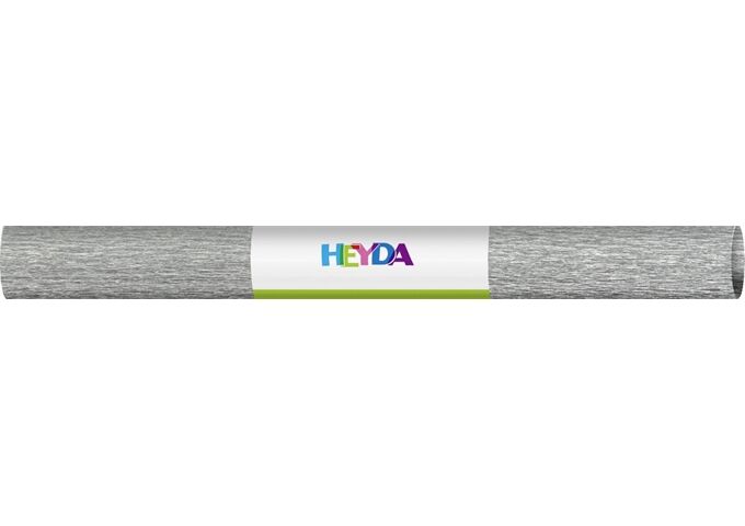 BRUNNEN Krepppapier Alu silber