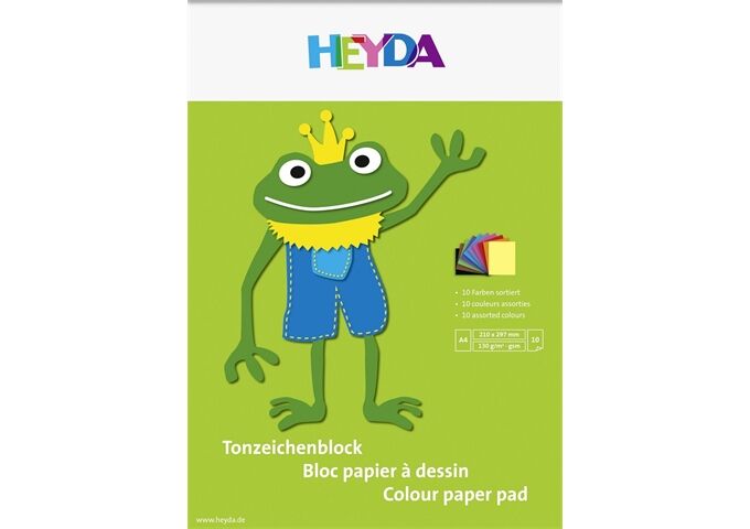 BRUNNEN Tonzeichenblock A4 10Bl