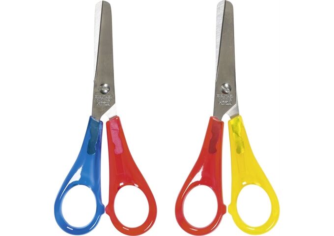BRUNNEN Bastelschere Linkshänder rund