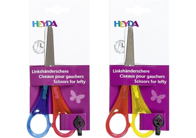 BRUNNEN Bastelschere Linkshänder rund