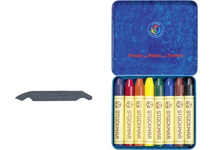 Stockmar Wachsmalstift 8ST ungiftig WF