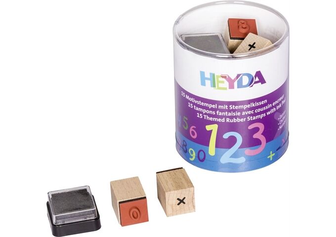 BRUNNEN Stempelset Zahlen