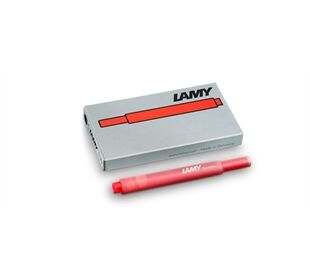 Lamy Tintenpatrone T 10 rot 5 Stk