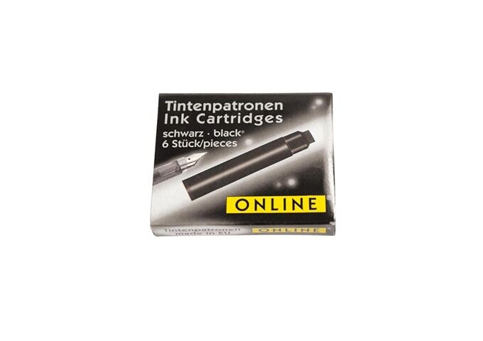 ONLINE Tintenpatrone 6ST schwarz