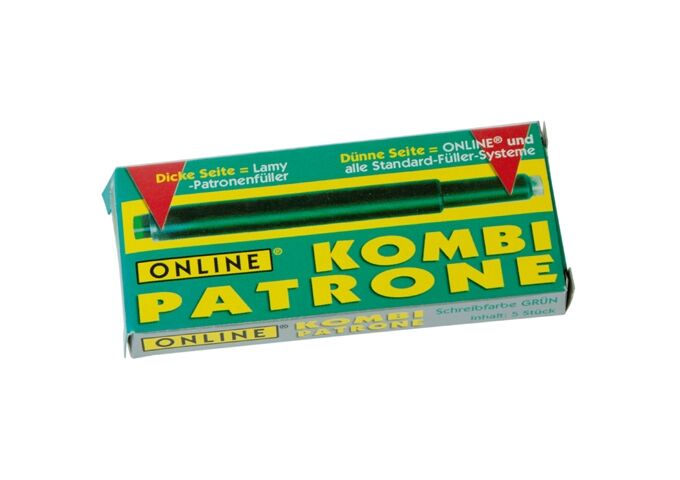 ONLINE Tintenpatrone 5ST grün