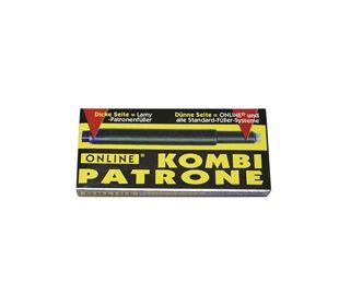 ONLINE Tintenpatrone 5ST schwarz