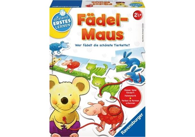Ravensburger Fädel-Maus erstes Lernen