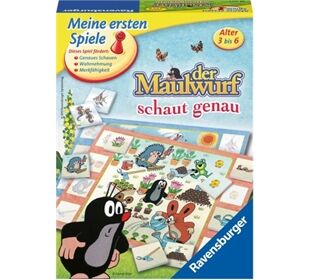 Ravensburger Maulwurf schaut genau