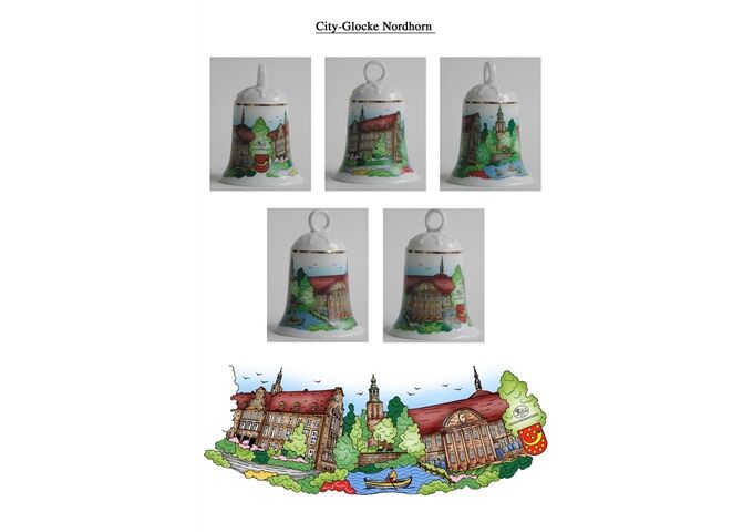 Hutschenreuther City-Glocke Nordhorn