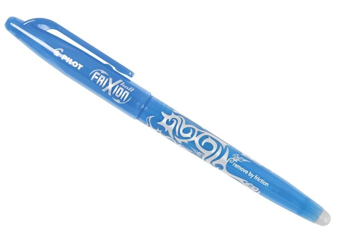 Pilot Tintenroller Frixion hellblau