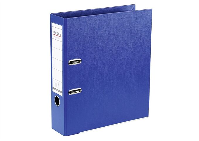 FALKEN Ordner Chromocolor PP A4 8cm blau