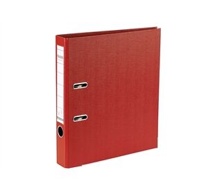 FALKEN Ordner Chromocolor PP A4 5cm rot