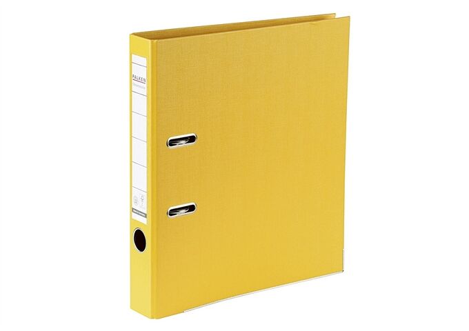 FALKEN Ordner Chromocolor PP A4 5cm gelb