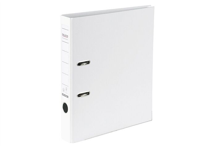 FALKEN Ordner Chromocolor PP A4 5cm weiß