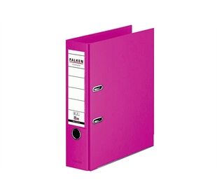 FALKEN Ordner Chromocolor PP A4 8cm fuchsia
