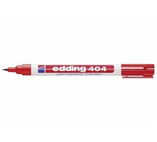 EDDING Permanentmarker 404 0,75mm rot