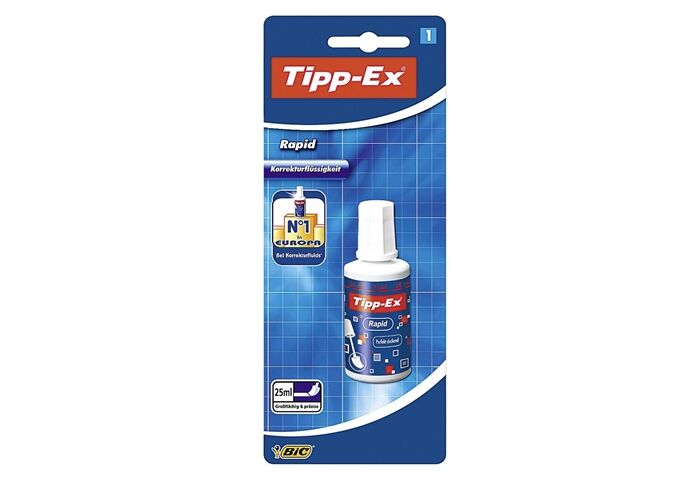 TIPP-EX Korrekturflüssigkeit Rapid 25ml weiß