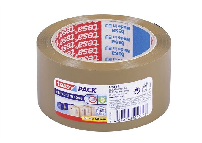 Tesa tesa Pack, braun 66m x 50mm