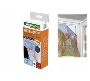 WINDHAGER Fliegengitter 100x130cm anthrazit