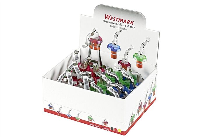 Westmark Flaschenverschluß Basic farbig sortiert