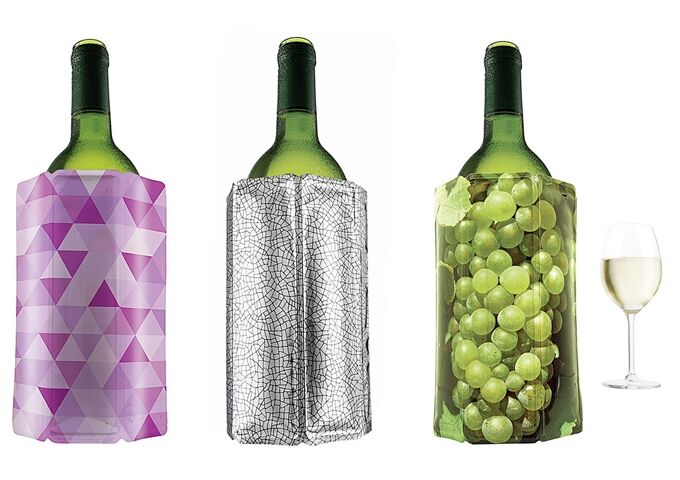 vacu vin Weinkühler/Kühlmantel für 0,75-1l Flasche