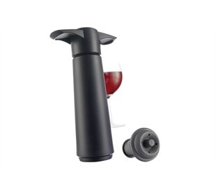 vacu vin Weinpumpe mit 2 Stopfen
