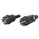 Kopp Vollgummistecker Schutzart IP 44 schwarz