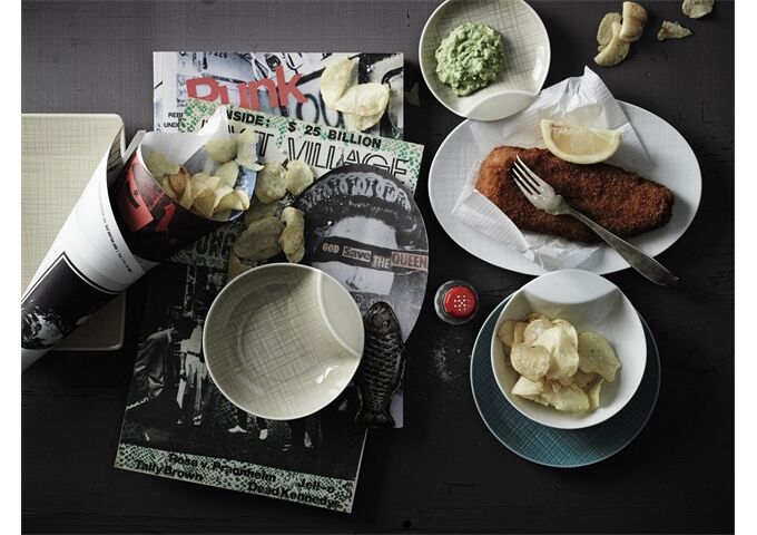 Rosenthal Mesh / Cream Schale tief 14 cm MeshColours Cream