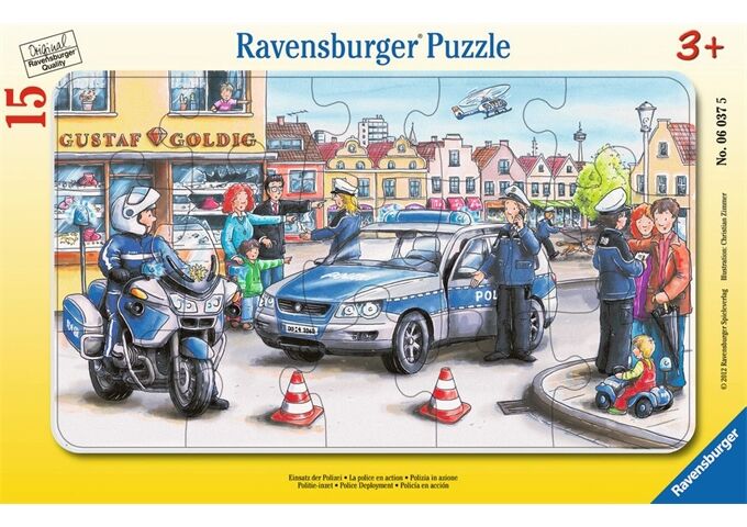 Ravensburger Pz. Einsatz der Polizei 15T.