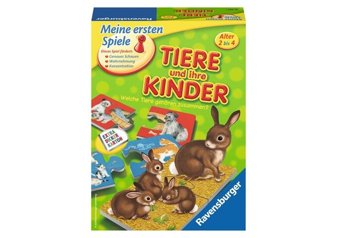 Ravensburger Tiere und ihre Kinder