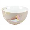 Pip Studio Bowl Early Bird Khaki 15cm