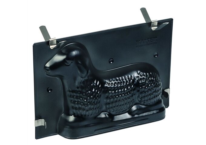 KAISER Lammform schwarz OSTERN